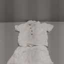 POBIDOBY Linen Baby Clothes for Summer Vacation & Beach Hiking, Linen Short with Cotton Linen Top for Girls & Boys (WHITE, 5-6Y)