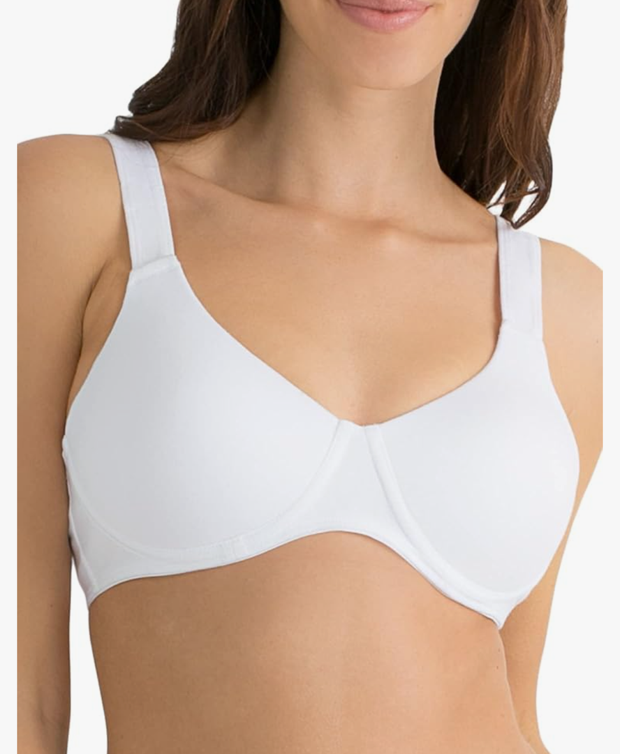 Fruit of the Loom Women's Anti-Gravity Wire-Free Bra, Size 34.