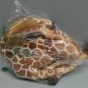 Meooeck 31.5 Inch Giant Giraffe Stuffed Animal, Large Plush Toy for Kids Lifelike Standing Toys Stuffed Tall Giraffe for Birthday, Nursery Home Decor