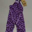 Arena Girls Junior Racing Suit Powerskin St Next Open Back Swim Tech Suit Competitive Swimsuit (22, Leopard Skin Violet)