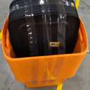 Pack of 20, 18 Gallon Orange & Black Storage Holiday Tote For Seasonal Organization
