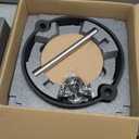 Bola Grill Traveler Portable Charcoal Grill  Small Tabletop BBQ Grill with Adjustable & Rotating Grate for Outdoor Cooking, Camping & Backyard BBQ (White)