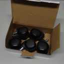 MaxGear 2" Office Chair Wheels Heavy Duty Replacement, Mute Rubber Rotating Desk Chair Caster Wheels, Safe for All Floors Including Hardwood, Only Fits 11mm Stem, NOT for 10mm or IKEA Chairs, Set of 5