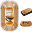 Loaf Pan Liners,160 PCS Bread Pan Liners for Baking Bread 9x5 inch,Non-Stick Disposable Bread Pan Liners,Baking Essentials (160PCS 9 * 5inch)