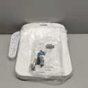 KERDE F30 Square Electric Bidet Seat, Smart Toilet Cover, Heated Water Cleansing, Warm Air Drying, Seat Constant Temperature, Adjustable Temperature, Front-to-Back Nozzle Massage