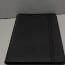 Premium 9 Pocket Card Binder for 540 Cards, Fabmaker PU Cover Trading Card Binder, Sturdy Card Collection Album, Sleek Card Holder Folders for Game Cards & Sports Cards, Black