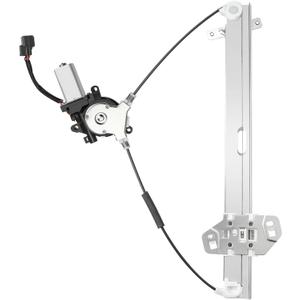 Front Left Driver Side Power Window Regulator w/Motor Replacement for 2003 2004 2005 2006 2007 Honda Accord Sedan (4-Door Only) Replaces# 741-306