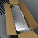 Stainless Steel Cat Litter Box with High Sides and Scoop, 5.28 Gal Metal Litter Box for Cats Less Than 22lbs, Easy Clean Cat Box