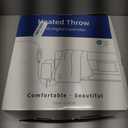 Heated Throw Blanket - Plush Thick Bubble Faux Fur Heated Blanket, Fast Heating Electric Blanket 6 Heating Levels & 4 Hours Auto-Off, Machine Washable, 50"x60", Dark Grey