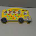 Just Play Cocomelon Learning Bus, Over 85 Learning Phrases, Counting, Alphabet, Music, Sounds, Yellow, Kids Toys for Ages 18 Month