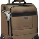 Wrangler 17" Underseat Spinner Carry-On Luggage, Mocha