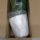 Der Rose Tall Fake Plants 28" Artificial Potted Tropical Faux Plants Banana Tree Indoor for Home Office Living Room Balcony Decor