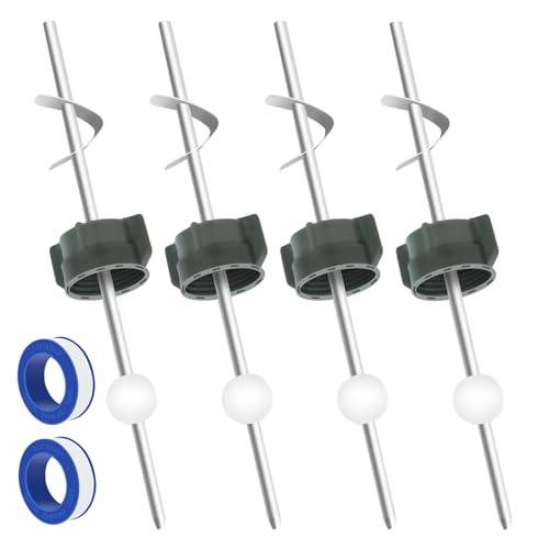 4 Pcs Lavatory Pop Up Center Piece Assembly Fit for Price Pfister and Other Major Brands, Replacement for PS2673, PS469, PS8327, Pivot Rod Drain Stopper Repair Kit