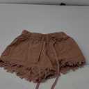 Jean Shorts Womens High Waisted Ripped Denim Shorts (S)
