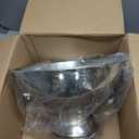 Geetery 3 Gallon 12L Stainless Steel Champagne Bucket Punch Bowl with Ladle Ice Bucket for Parties Metal Wine Bowl with Base Large Size Ice Bowl for Wine Beer Home Bar Parties