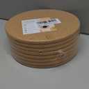 Cork Trivet, 8 Pack High Density Thick Cork Trivets for Hot Dishes, 8 Inch Heat Resistant Large Coaster for Kitchen, Hot Pads for Table & Countertop