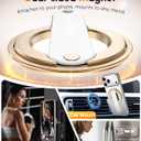 GripMate 2nd Gen for Magsafe Phone Grip for iPhone - Strong Dual-Sided Magnetic Phone Ring Holder - Detachable, Comfortable Finger Loop Stand for iPhone 17 Pro Max 16 15/14/13/12 Series (Gold)