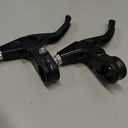 BicycleStore® 1 Pair Universal Aluminum Alloy Bicycle Brake Handle Mountain Road Bike Brake Lever Diameter 22mm(Black)