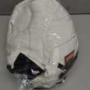 FREE SOLDIER Men's Insulated Waterproof Snow Bibs Ski Overalls (Large/32" Inseam, White)