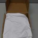 FreshCulture Twin Flat Sheets Only 2 Pack - Hotel Quality Flat Bed Sheets - Brushed Microfiber - Ultra Soft & Breathable - Wrinkle-Free - Easy Care - Flat Sheets Only Twin Size (White)