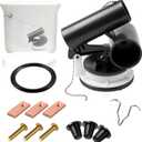 Enhon Toilet Flush Valve Assembly Compatible with American Standard 047107-0070A/3161-Series Toilet Flush Valve Flapper Replacement Kit for One Piece Toilets