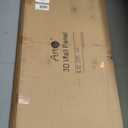 Art3d Black Large PVC 3D Wall Panels for Interior Wall Dcor, Drop Ceiling Tile 2x4, 3D Textured Wavy Wall Panels Decorative, Pack of 6 Tiles(47.2"23.6")