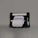 R-fun for AirPods 3rd Generation 2021 Charging Case Cover, Full Drop Protection Auto Pop-Up Lid Design for Apple Airpod 3 Gen Case with Cleaner Kit & Keychain, White/ Lavender