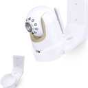 DXR8 & Pro Tilted Wall Mount Holder, Adhesive & Screw-in Bracket, Designed for Infant Optics Camera, Easy to Install, Strong VHB & Screw Mount, White by Brainwavz