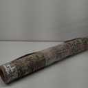 Phantoscope Washable Area Rug 5'x7' Non-Slip, Vintage Neutral Rugs for Living Room, Bedroom, Dining Room, Distressed Boho Floral Medallion Pattern, Low-Pile Foldable Carpet, Brown/Charcoal Spice