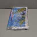 Geyoga 6 Pieces Purple Flowers Kitchen Towels Absorbent Dish Towels Decorative Tea Washcloth for Spring Summer Kitchen Bathroom Home Decor, 16 x 24 Inch (Purple, Blue)