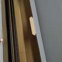Umbra Twilight Double Curtain Rod Set  Wrap Around Design is Ideal for Blackout or Room Darkening Panels, 66-144 Inch, Black