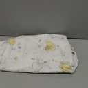 Disney Winnie The Pooh Classic Pooh 100% Cotton Fitted Mini Crib Sheet in Ivory, Butter, Aqua and Orange