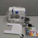 StitchMaster Pro Sewing Machine - Twin/Double Needle Compatible, 14 Stitches, Easy for Beginners & Home Users (White)