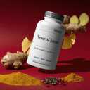 NOOT Neuro Flame - Ginkgo Biloba Supplement with Curcumin, Brain Supplements for Memory and Focus Biohacking, Nootropics, Adaptogens, Phytogens, Natural Focus Supplement, 60 Capsules