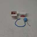 Interactive Fast Moving Toys Balls with Birdsong, 2026 New 360 Smart Automatic Rolling Electric Dog Ball Toy with Rope for Dogs and Cat Indoor Play (Blue+Red)