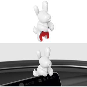 for Tesla Model Y 2026 Dog Mode Mini Screen Decoration Ornament Funny Decors Compatible with 2017-2026 Tesla Model 3 and New Model Y Juniper Interior Accessories (Gift Box)
