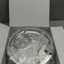 Dog Water Fountain Stainless Steel, 7L/1.8Gal Pet Fountain Water Bowl with Multi-Filtration & Deeper Drinking Aera, Large cat Water Fountain with Water Window & LED, Ultra-Quiet