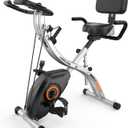 YOSUDA Folding Exercise Bike - Foldable Stationary Bike for Home Gym Workout