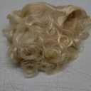 20s Finger Wave Wig - Women's Blonde Flapper Vintage Short Curly Wig