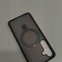 TORRAS Magnetic Ostand for Samsung Galaxy S24 Plus Case, [Military Grade Drop Tested][Compatible with MagSafe][Build in Kickstand] Shockproof Slim Protective for S24+ Case 6.7", Translucent Black