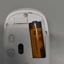 Wireless Keyboard and Mouse Combo, Full Size Silent Ergonomic Keyboard and Mouse, Long Battery Life, Optical Mouse, 2.4G Lag-Free Cordless Mice Keyboard for Computer, Mac, Laptop, PC, Windows(White)