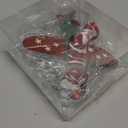 Christmas Ornaments Hanging Christmas Tree Decorations Santa Claus in Airplane Resin Metal Red Ornaments for Table Home Decor Christmas Village Vintage Xmas Decor Indoor Outdoor