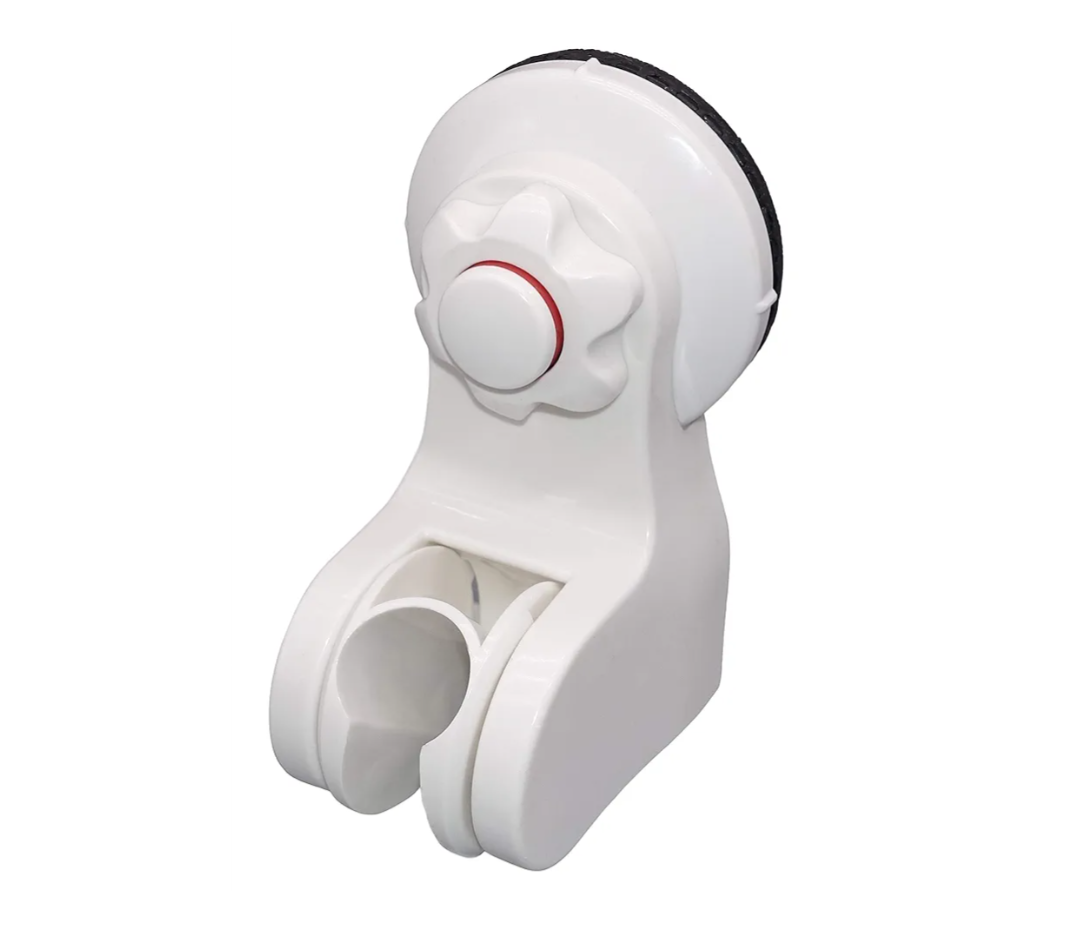 Pump&fix 45 Degrees Adjustable Handheld Shower Head Holder Suction Cup Wall Mount Bracket