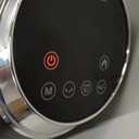 Uthfy 38 Space Heater for Indoor Use, Electric Room Heater with Flame Effect, 120 Oscillation, 24H Timer, Remote Control, Thermostat & ECO Mode, Tip-over & Overheat Protection for Large Rooms