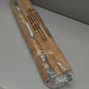 LazBlinds No Tools No Drill Cordless Bamboo Roman Shades, Light Filtering Window Treatment, Roll Up Bamboo Blinds for Windows 25'' W x 48'' H, Ceylon Light Russet