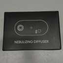 Lecdura Waterless Diffuser for Essential Oil, Battery Operated Scent Air Aromatherapy Diffuser, Mini Aroma Diffusers with 3 Intermittent Mist Modes, Cycle Start for Home Office Bedroom  Silver