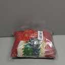 Horaldaily 4PCS Christmas Dining Red Chair Covers, Christmas Pine Tree Stars Stretch Removable Washable Slipcover Chair Protector for Dining Room Home Decor