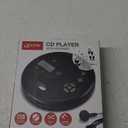 GPX PC332B Portable CD Player with Anti-Skip Protection, FM Radio and Stereo Earbuds - Black