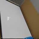 JILoffice Magnetic Whiteboard/White Board, Dry Erase Board 48 x 31 Inch, Black Aluminum Frame Wall Mounted Board for Office Home and School