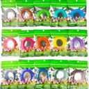 Mosquito Repellent Bracelets 45 Pack, Individually Wrapped Mosquito Repellent Bands with 60 Pcs Mosquito Stickers Patches, DEET Free Insect Bug Repellent Wristbands for Adults and Kids